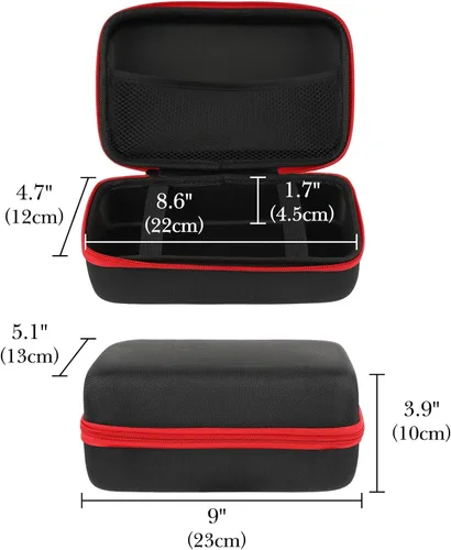 Vista 3 de Linkidea Estuche de almacenamiento duro para arrancador de automóvil, bolsa de protección de viaje, compatible con NOCO GB40 1000A, X GBX45 1250A