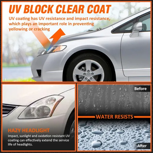 Vista 8 de Conjunto de faros delanteros compatible con Nissan Altima 2010 2011 2012 de 4 puertas sedán cromado carcasa ámbar reflector de repuesto izquierdo