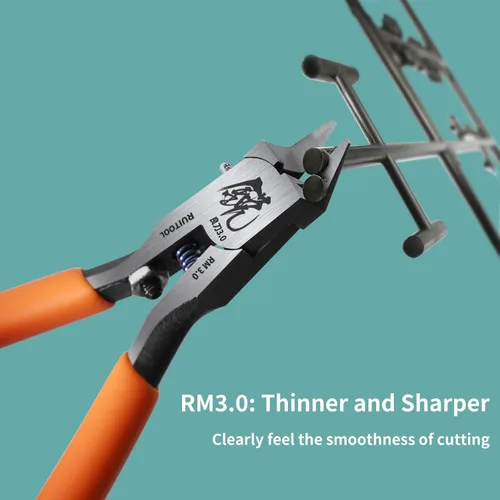 Vista 4 de RUITOOL Pinzas de modelo, herramientas de modelo para avanzados para reparar y arreglar modelos de plástico, pinza de modelo de hoja única