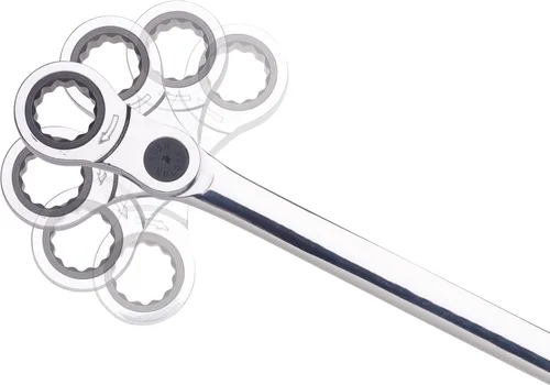 Vista 2 de GEARWRENCH Llave combinada de trinquete de indexación de 12 puntos de 5/8" - 85460