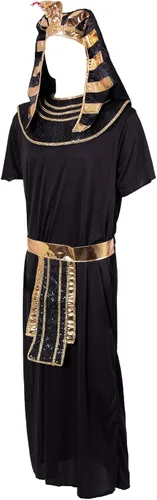 Vista 2 de Disfraz de faraón egipcio para hombre de Halloween - Batas antiguas del rey de Egipto