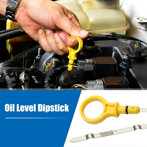 Vista 3 de uxcell Barra de medición de nivel de aceite del motor para Lincoln MKT 2013-2018 para Lincoln MKS 2013-2016 para Ford Taurus 2013-2019 para Ford