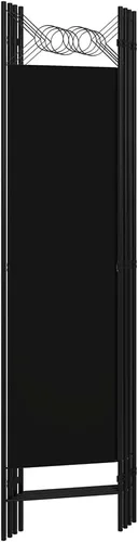 Vista 5 de vidaXL Divisor de habitación, pantalla de privacidad plegable de 4 paneles para separación de habitaciones, divisor de habitación independiente