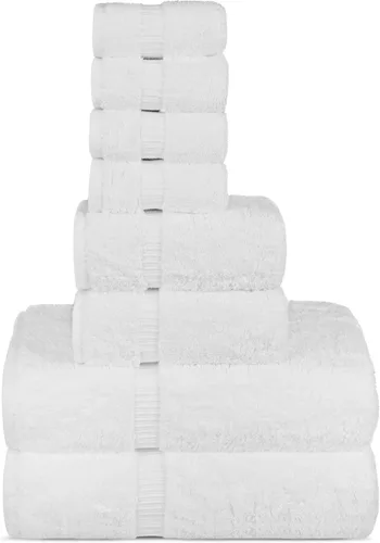 Vista 41 de Chakir Turkish Linens - Juego de toallas de algodón de 6 piezas (2 toallas de baño, 2 toallas de mano, 2 paños)