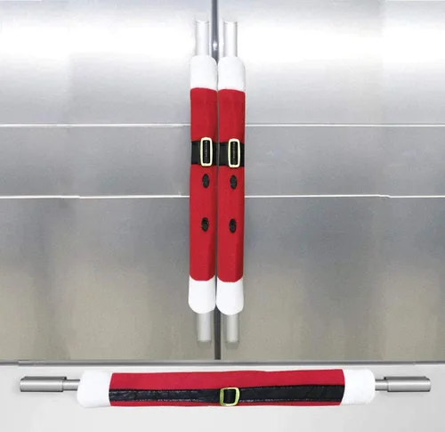 Vista 18 de Fundas para manijas de refrigerador, juego de fundas para manijas de electrodomésticos de cocina, horno microondas, nevera o lavavajillas, protector