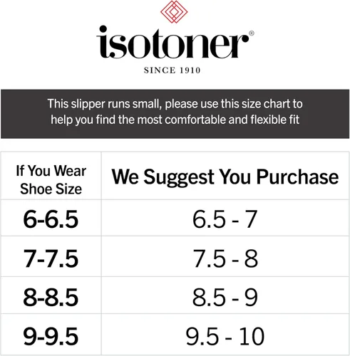 Vista 5 de isotoner Pantuflas de rizo con capucha para mujer con espuma viscoelástica suave, soporte de arco cómodo y suela para interiores y exteriores