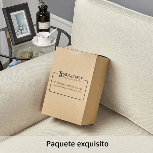Vista 7 de Funda para Silla Reclinable STONECREST, Funda de Terciopelo Acolchada y Resistente al Agua, Permanece en su Lugar
