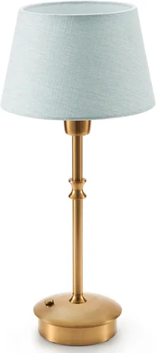 Vista 8 de UMEXUS Juego de 2 lámparas pequeñas inalámbricas recargables de mesa, luces regulables a pilas, luz de acento portátil para mesa auxiliar