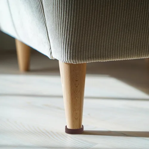 Vista 9 de 12 piezas de ruedas para muebles, tapones antideslizantes para muebles, patas de mesa, ruedas enrollables, protectores de piso para evitar arañazos