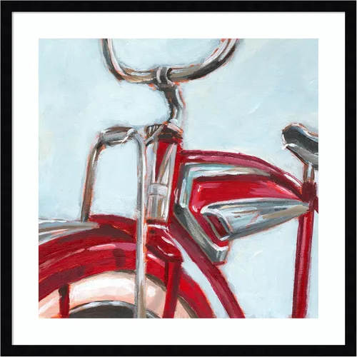 Vista 13 de Amanti Art Framed Wall Art Print 21x21 Retro Cycle II by Ethan Harper, Abstract Wall Art, Mid Century Modern Decor, Medium Poster Painting Artwork