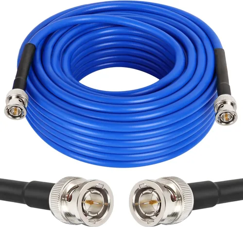 Vista 24 de XRDS -RF Cable SDI 12G de 1 pie, cables de video SDI 3G/6G/12G 75ohm BNC Cable macho soporta HD-SDI/3G/6G-SDI/4K/8K para convertidor de cámara