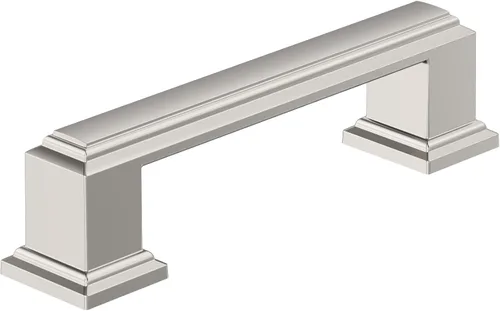 Vista 25 de Amerock Mango de gabinete Bronce champán 3 pulgadas (2.992 in) de centro a centro Appoint paquete de 1 unidad Jaladera de cajón Asa