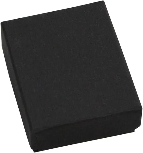 Vista 11 de MOOCA 100 piezas de papel de cartón relleno de algodón, caja de joyería dorada, número 11, 2 1/8 x 1 5/8 x 3/4 pulgadas, color dorado