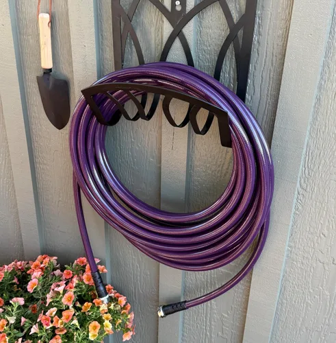 Vista 7 de Water Right 500 Series manguera de jardín de agua, alto caudal, Conexiones de latón, Berenjena