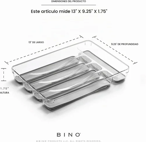 Vista 4 de BINO - Bandeja organizadora para cubiertos (5 ranuras)