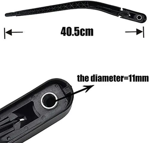 Vista 5 de TWSIT Rear Wiper Blade Arm Set Kit For Opel For Zafira A 1998-2005 Windshield Windscreen Rear Window