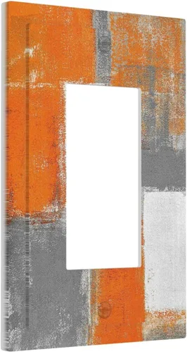 Vista 123 de Cubiertas decorativas para placa de interruptor, bandera estadounidense, receptáculo de 1 banda, placa de pared dúplex, cubierta de interruptor