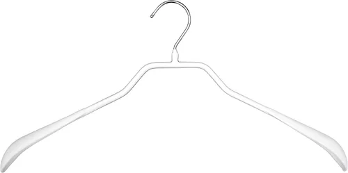 Vista 22 de Mawa by Reston Lloyd BodyForm Series - Percha antideslizante que ahorra espacio para chaquetas, trajes y abrigos, 16-1/2 pulgadas, estilo 42/L, Rojo