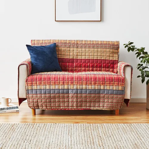 Vista 6 de Barefoot Bungalow Gold Rush Slipcover, Loveseat, Multi