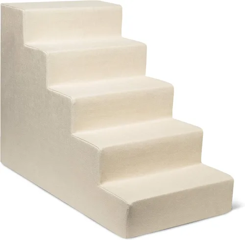 Vista 29 de Best Pet Supplies Escalones y pasos para perros - Escalones de espuma para perros pequeños y gatos, soporte de paso de mascotas equilibrado