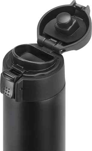 Vista 3 de Zwilling 39500-508-0 Taza de viaje 15.2 fl oz Negro, 18/8 acero inoxidable
