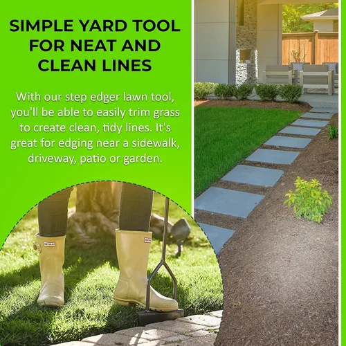 Vista 7 de Lewis Lifetime Tools EDGE-180 Herramienta para bordear césped, 1