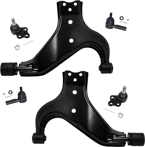 Vista 57 de Detroit Axle - Kit de extremo delantero RWD para Chrysler 300 Dodge Charge Challenger 2011-2019, 2 brazos de control inferiores traseros 2 rótulas