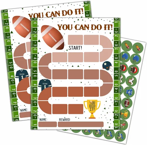 Vista 13 de Tabla de recompensas temáticas de construcción, 10 tablas de comportamiento para niños con 216 calcomanías redondas, tabla de responsabilidad