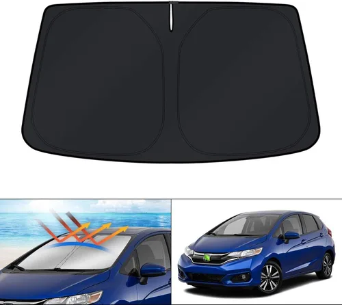 Vista 168 de KUST Parasol para parabrisas para BMW X1 F48 2016, 2017, 2018, 2019, 2020, 2021, 2022, accesorios de ajuste personalizado, parasol plegable