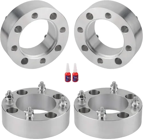Espaciadores de rueda de 2 pulgadas 4x137 para CAN-AM Defender Outlander Commander Kawasaki Mule, 4 unidades 4x137mm con pernos de 10x1.25 y 110mm