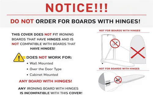 Vista 5 de TIVIT Fundas para tabla de planchar de 11 x 40 pulgadas, duraderas almohadillas de silicona reflectantes Alumitek PRO son resistentes al calor y a