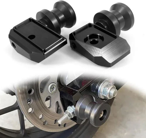 Xitomer Carretes de brazo oscilante, aptos para GROM MSX125 2013 2014 2015 2016 2017 2018 2019 2020, balancines con brazo oscilante (negro)