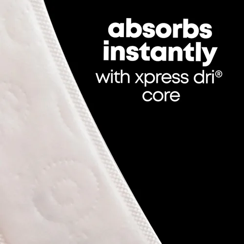 Vista 2 de U by Kotex Clean & Secure Panty Liners, absorción ligera, cobertura adicional, 112 unidades (el embalaje puede variar) (paquete de 2)