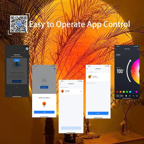 Vista 6 de Lámpara Proyector de Puesta de Sol Spacenight Multi-Color Multi-Modo, Atenuable, Temporización, Ritmo Musical, Maravilloso Impacto Visual de Fondo