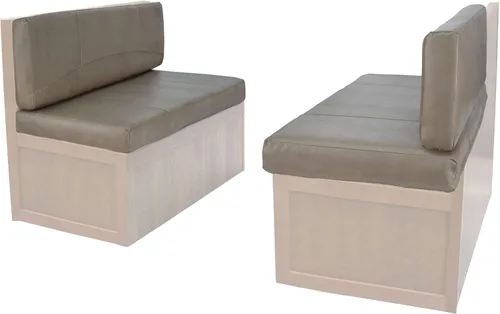 Vista 5 de RecPro Cojines para cabina de comedor RV con espuma viscoelástica para caravana (castaño, 36 pulgadas)