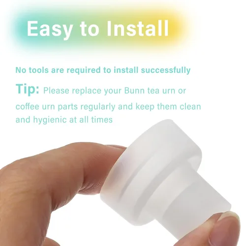 Vista 4 de ArrogantF - Taza de silicona para asiento compatible con Bunn 00600.1000 taza, para cafetera Bunn o para cafetera, piezas de repuesto, 6 piezas