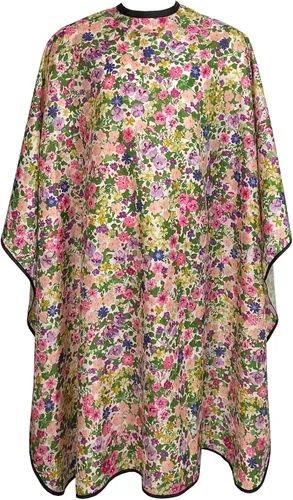 Salon Cape for Women, Hair Cutting Cape with Snaps, Professional Large Barber Stylist Hairdressing Gown- 63”× 56”