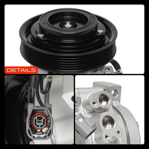 Vista 9 de A-Premium Compresor de aire acondicionado de CA con embrague compatible con Mazda 3 2010-2013 2.3L 2.5L, 3 Sport 2010-2013 2.5L, 5 2012-2015 2.5L