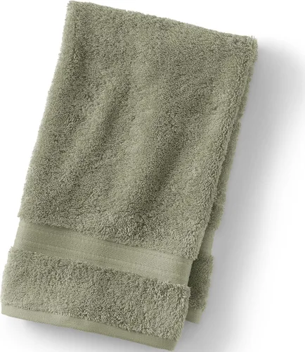 Vista 18 de Lands' End - Toalla de baño (hoja de baño, Supima, color blanco)