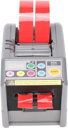 Vista 2 de Dispensador automático de cinta mejorado/corte de cinta de longitud definida para cinta de 2.36 pulgadas de ancho/hasta 39 pulgadas de longitud