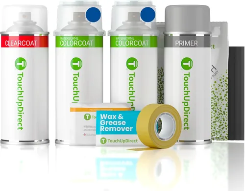 Vista 30 de TouchUpDirect QAK - Aerosol de pintura de retoque de color blanco sólido compatible con Nissan Exact Match - Kit esencial