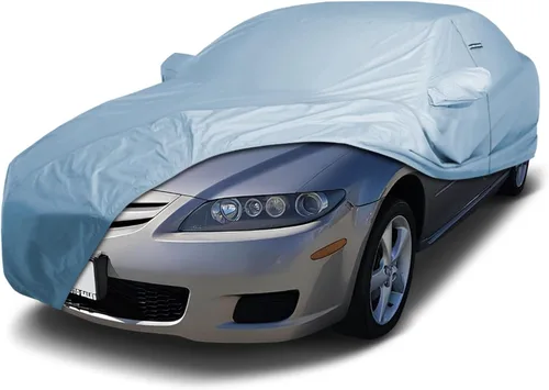 Vista 194 de iCarCover Funda de automóvil personalizada de alta calidad para Mazda 1200 1970, resistente, impermeable, para todo tipo de clima, lluvia, nieve