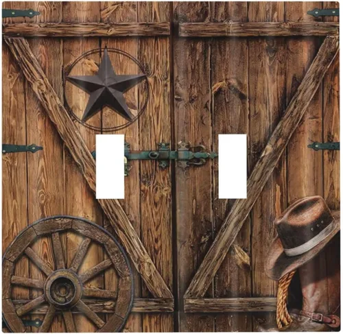 Vista 27 de Cubiertas de Placas de Pared Dúplex Individual con Sol Minimalista Moderno de Palabras Inspiradoras Abstractas Boho, Cubierta de Interruptor de Luz