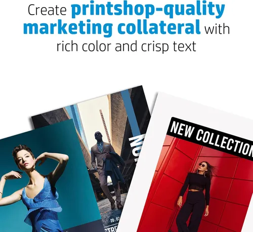 Vista 4 de HP Papel profesional de negocios, mate, 8.5 x 11 pulgadas, 48 libras, 150 hojas, funciona con impresoras de inyección de tinta (CH016A)