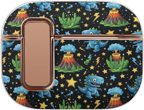 Vista 21 de Fashion Case Cover Compatible with Airpods Pro 2 Case for Men Women Just A Girl Who Loves Foxes, Shockproof and Smooth, with Lock