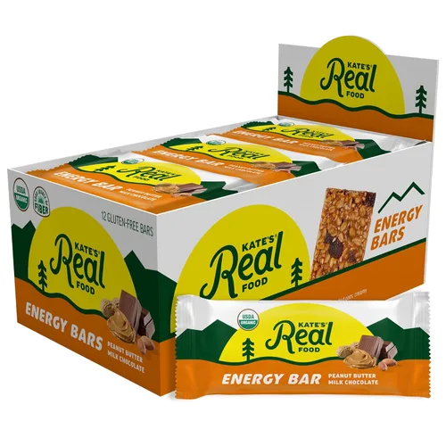 Vista 27 de Kate's Real Food Barras orgánicas de granola – Paquete variado de aperitivos y compartidos (2.2 onzas, paquete de 12) – Barras energéticas orgánicas