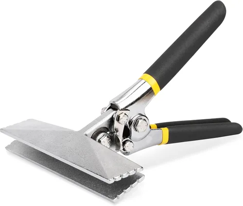 Vista 7 de HURRICANE Plegadora manual de chapa metálica de 3 pulgadas, dobladora resistente para aplanar metal, alicates de pico de pato de precisión y tenazas