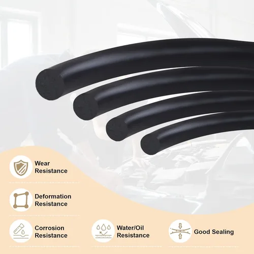 Vista 3 de Romeda Kit de Juntas Tóricas 1050 PCS, Kit Surtido de Juntas Tóricas 21 Tamaños, Juntas Tóricas de Goma de Nitrilo Métricas para Reparación de Auto