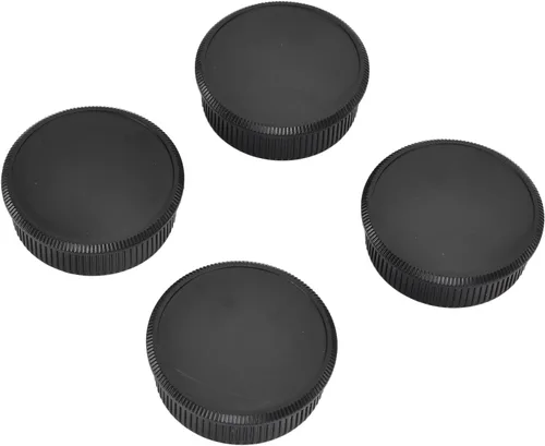 Vista 8 de YYOYY Juego de 4 pares de cubiertas y cuerpo para lente trasera de cámara, para accesorios de cámara de montaje de tornillo M42, plástico duro