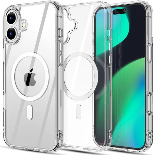 Vista 12 de AICase Funda para iPhone 13 Pro Max [compatible con Magsafe], protección magnética resistente contra caídas, cuerpo completo, a prueba de golpes, a